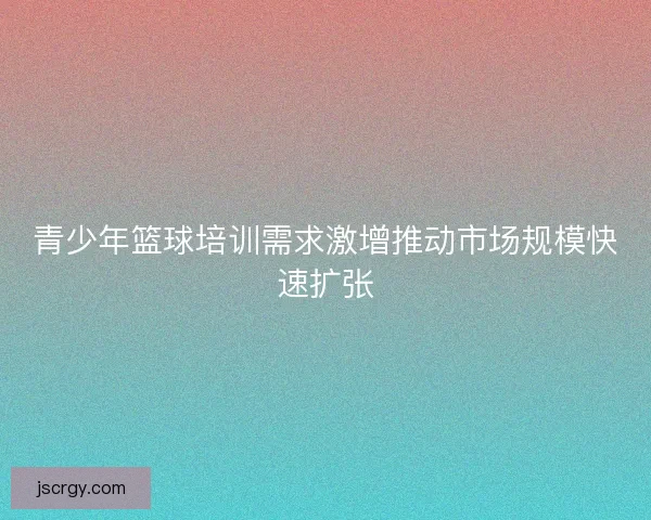 青少年篮球培训需求激增推动市场规模快速扩张